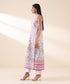 Women's Unstitched Lawn Embroidered Purple 2 Piece Suit